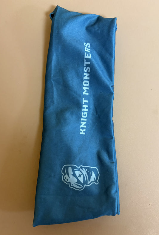 Knight Monsters Athletic Teal Logo-Wordmark Headband