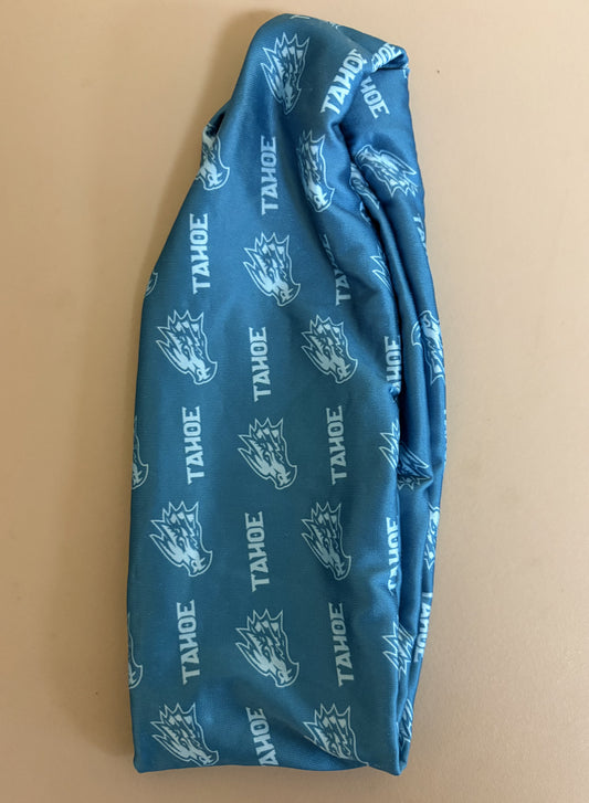 Knight Monsters Athletic Alover Print Teal Headband