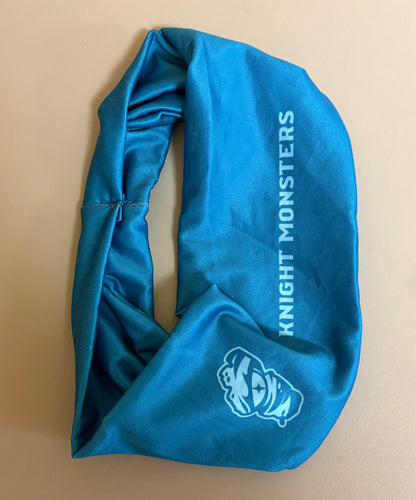 Knight Monsters Athletic Teal Logo-Wordmark Headband