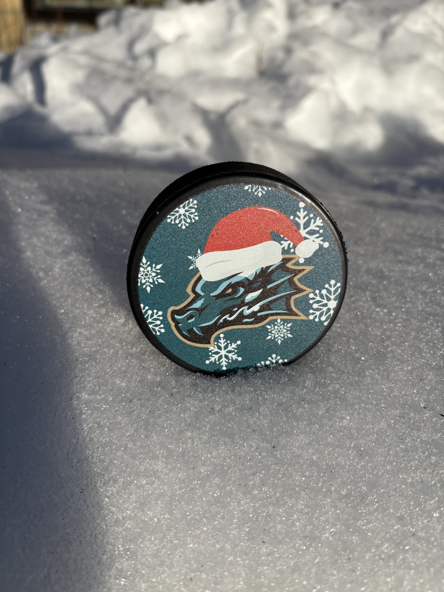 Tahoe Knight Monsters Holiday Puck