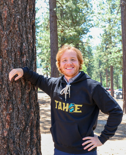 Tahoe Knight Monsters Black Laceup Hoodie