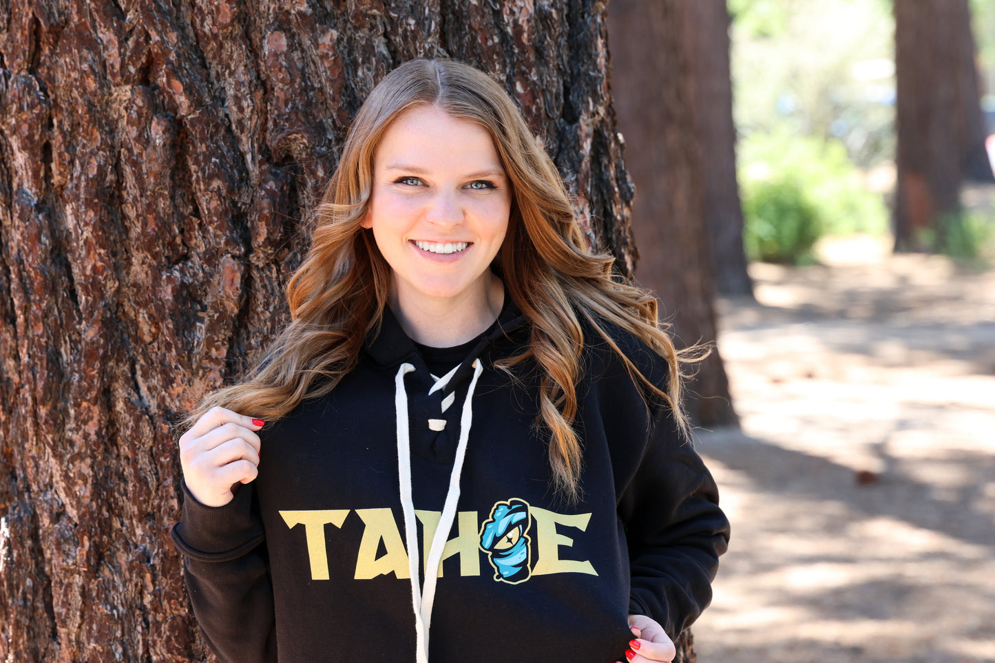 Tahoe Knight Monsters Black Laceup Hoodie