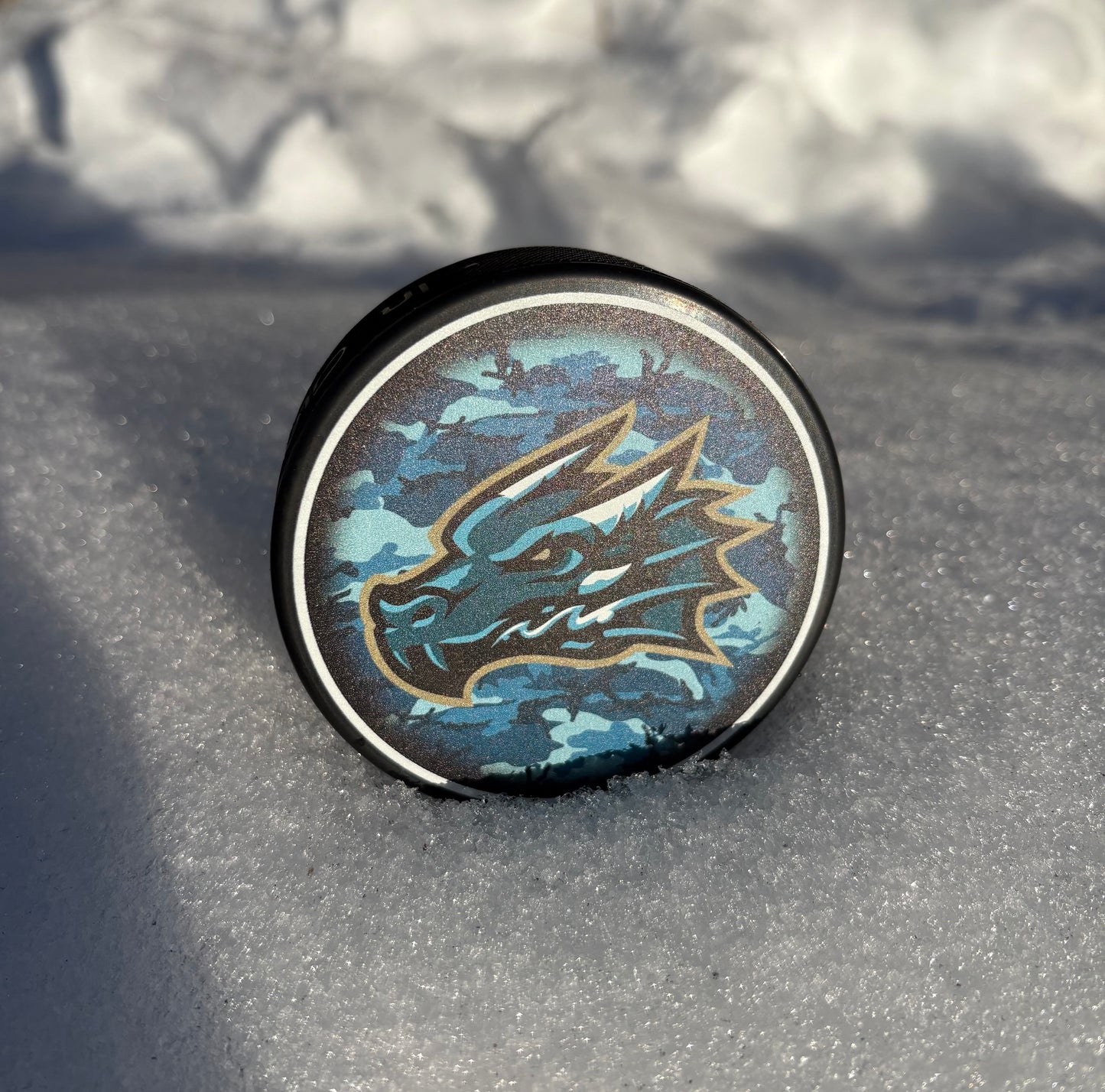 Tahoe Knight Monsters Military Puck '26