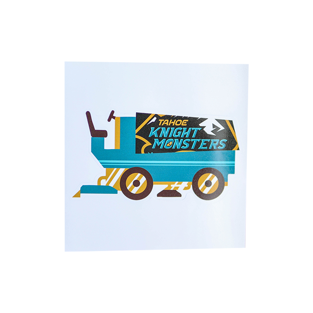 Tahoe Knight Monsters Zamboni Sticker
